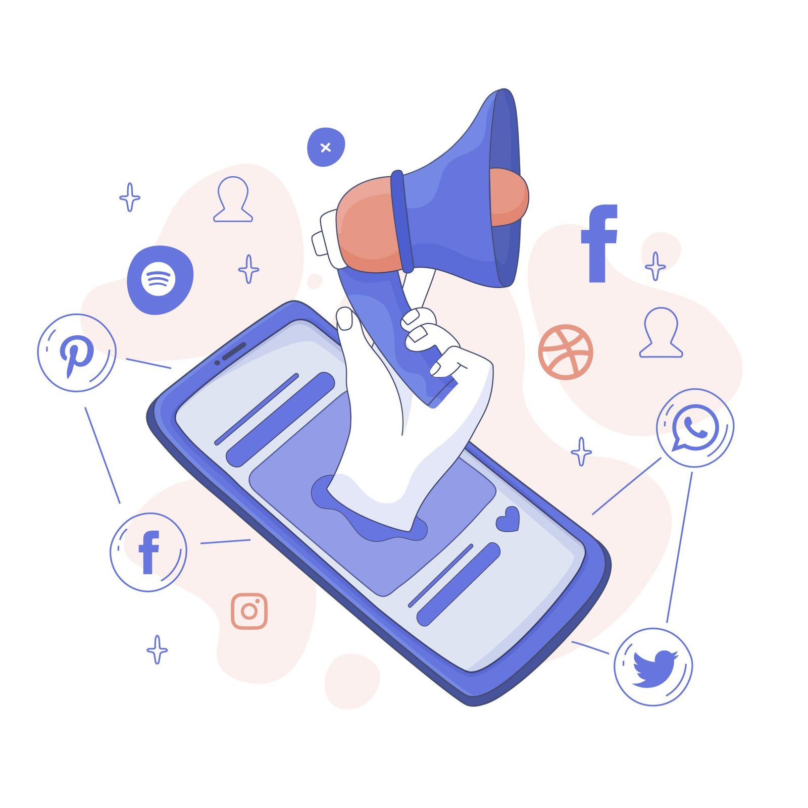 Social Media Marketing Icon